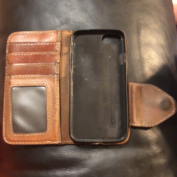 Patricia Nash Genuine leather phone case wallet fits iPhone 8 - Picture 2 of 5